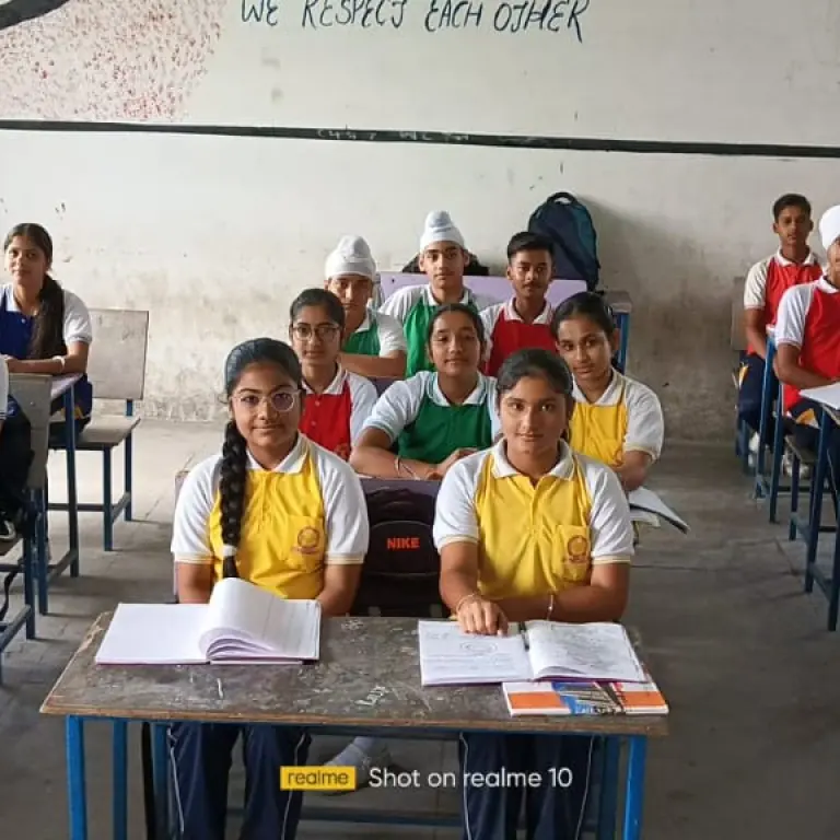 A full classroom of students at their desks